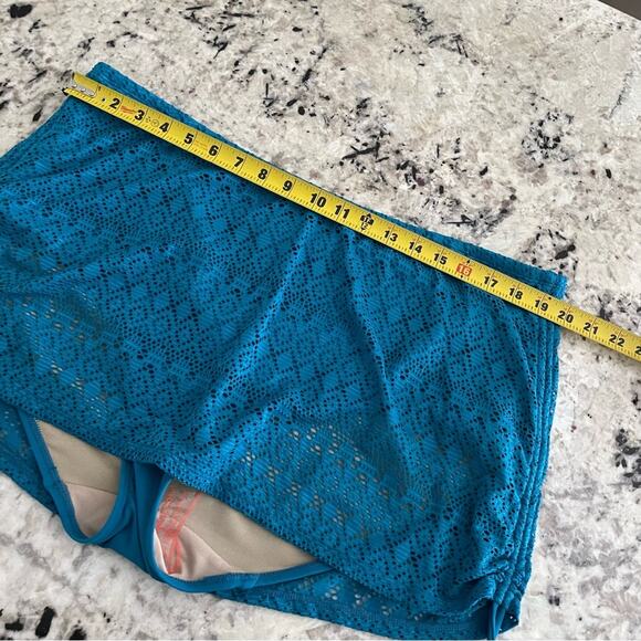 Lane Bryant Cacique Crochet Swim Skirt Swimsuit Bottoms 22W NWT Winter Fresh - Picture 10 of 11